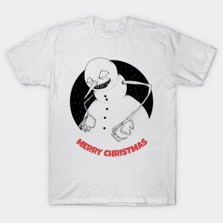 Merry Christmas Evil Snowman T-Shirt